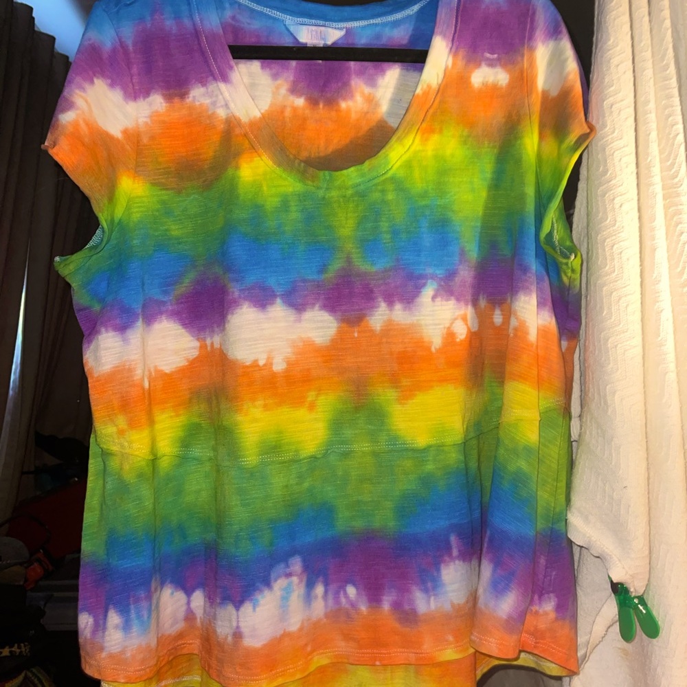 Hand Tie Dyed Comfy Top